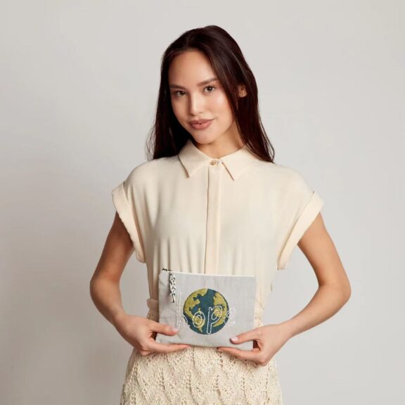 心艺手作：“和平希望”收纳袋